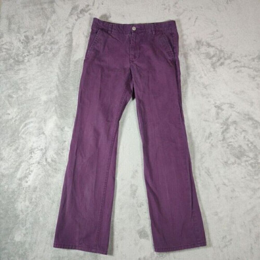 Bonobos Pants‎ Mens 29x29 Purple Athletic Boot Straight Leg Cotton Casual